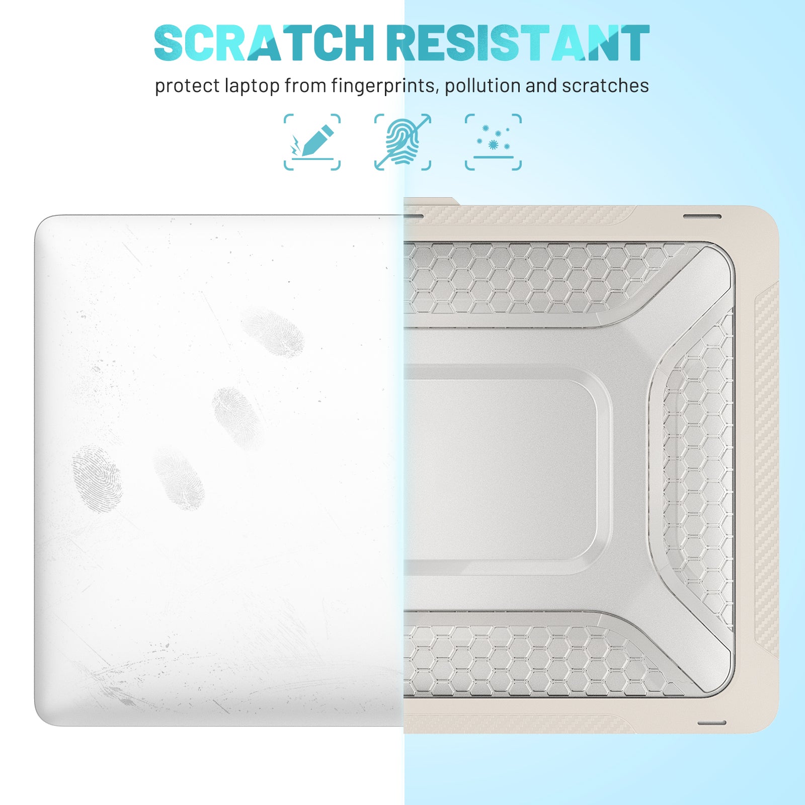 For MacBook Air 13 inch (2020) M1 A2337, A2179 / MacBook Air 13 inch (2018) A1932 Laptop Case Hard PC Soft TPU Kickstand Drop Tested Cover - Apricot For MacBook Air 13 inch (2020) M1 A2337, A2179 / MacBook Air 13 inch (2018) A1932 Laptop Case Hard PC Soft TPU Kickstand Drop Tested Cover - Apricot